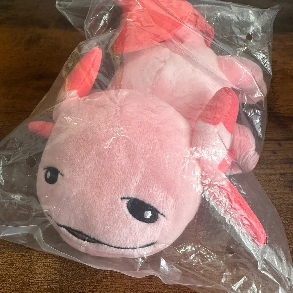 Axolotl Toy- pink push - new !